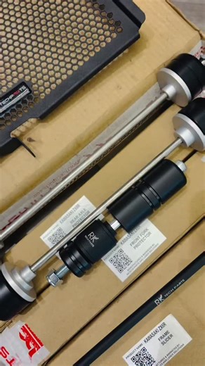 HELMET STORE on Instagram: "KAWASAKI ZX6R FULL PROTECTION KIT 🛡️🏍️ Protect your ZX6R from every angle with the RK Tech Full Protection Combo Kit—built for riders who push hard and ride smart. ✅ Frame Sliders – Minimizes damage during falls & slides ✅ Front Fork Sliders – Protects forks and axle area ✅ Rear Fork Sliders – Added safety for swingarm & rear axle ✅ Spools – Easy paddock stand support ✅ Radiator Guard – Shields radiator from stones & debris ✅ Exhaust Protectors – Extra protection fo