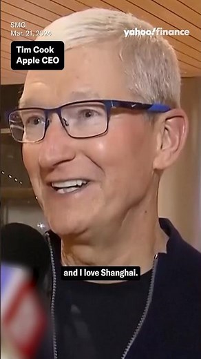 Tim Cook unveils @Apple’s new store in Shanghai #shorts