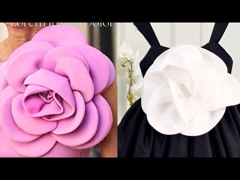 DIY Fabric Flower/How to make Beautiful Petals and Roses