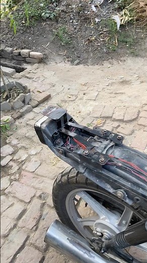 Bike ma tail pati laga diya #minivlog #modified #splendor #dailyvideo