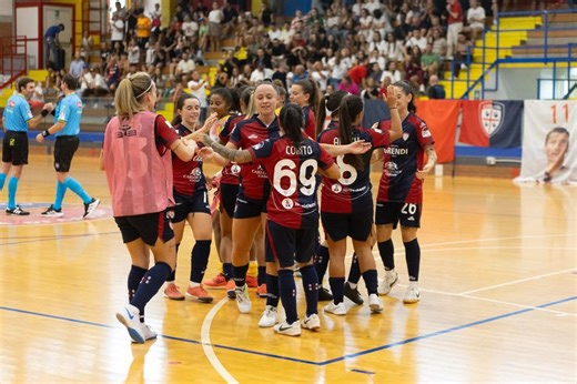 Serie A calcio a 5 donne: il Cagliari pareggia 1-1 con l'Audace Verona e vai ai play-off