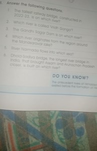 II. Answer the following questions.1. The fallest ral way bidg... | Filo