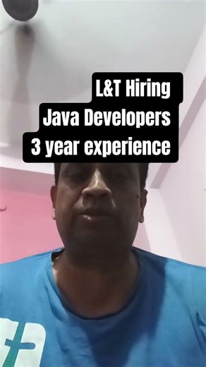 L&T Software Engineer Hiring 2026 | Java AWS Spring Boot