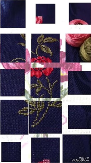 Amazing cross stitch flowers new pattern designs/ Stunning stitch