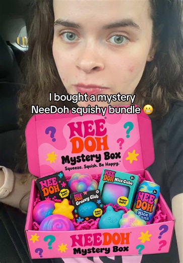 I bought a mystery NeeDoh squishy bundle 😳😳 #needoh #squishytoy #mysterybox #fidgettoys #needohs