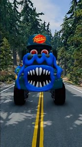 MCQUEEN & MATER ESCAPED THE ZOMBIE TRUCK 😱💨