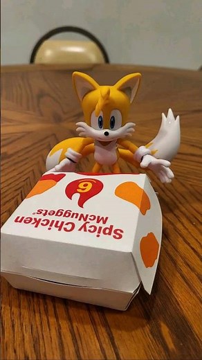 Tails Gets a 6 Piece Chicken McNugget