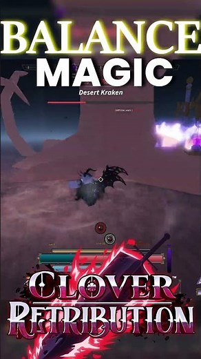 BALANCE Magic in CLOVER RETRIBUTION #blackclover #roblox #grimoire #anime #balance