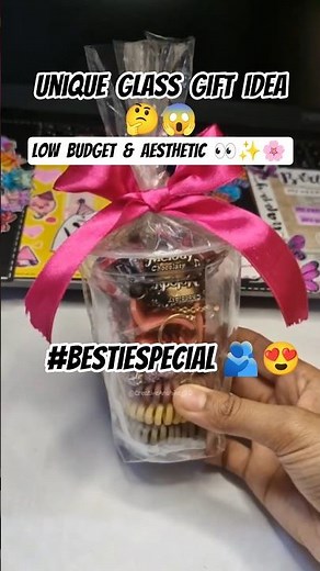 Most Aesthetic Birthday Gift for Bestie in Low Budget 😱 #shorts #craft #giftideas #diy