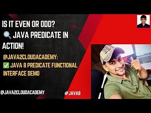 `14. 🔍 Java Predicate Explained with Simple Even/Odd Program 💡