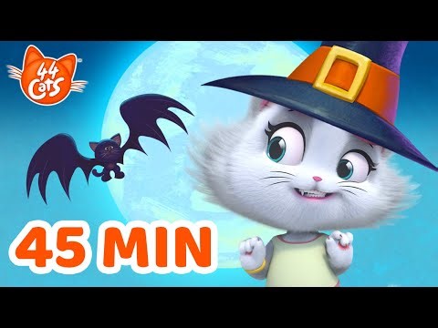 44 Cats 🎃 Mega-Halloween-Zusammenstellung! 👻 Ganze Folgen, Lieder und Bastelideen