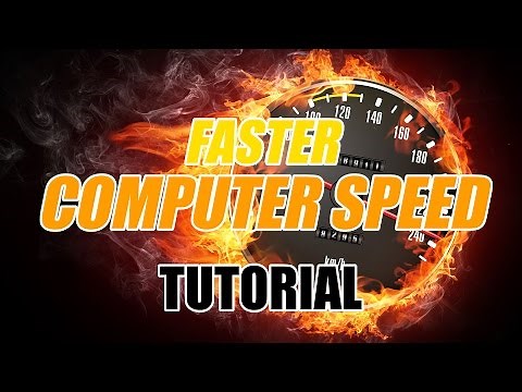 How to Speed Up Your Computer!