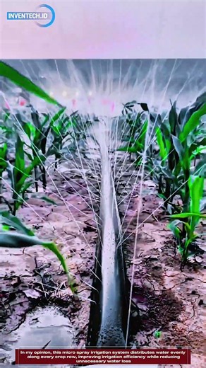 Agriculture Irrigation System : How Water Flows With Uniform Coverage