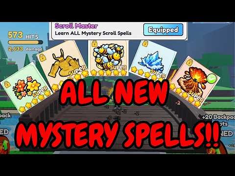 How to Get All the New Mystery Spells in Roblox ✨Simple Spells!! + Showcase!!