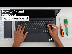 How to Remove or Replace your Laptop Keyboard