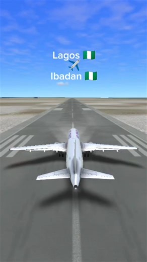Lagos 🇳🇬 ✈️ Ibadan 🇳🇬 #rfs #aviation #rfsuvo