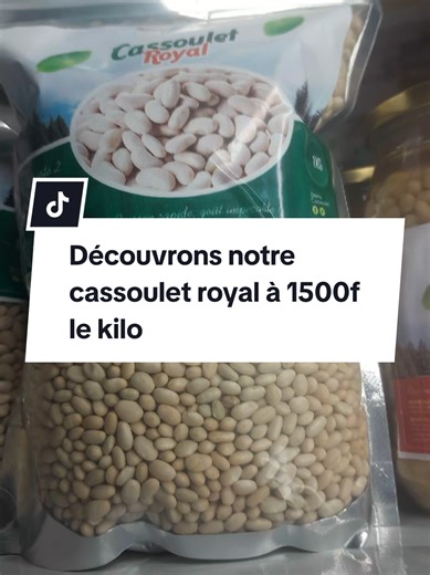 Du cassoulet à moindre coût ? c'est ce que nous vous proposons avec notre cassoulet royal. facile à cuisiner ; déjà trié et prêt emploi. Cette variété de cassoulet reste un pur délice. Nous sommes à Calavi kpota et à Parakou. #Cassoulet #Cassouletbonprix #cuisinebeninoise #DameCassoulet #cuisinefacile
