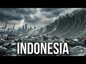 MEGA TSUNAMI HITS INDONESIA — Jakarta Flooded by Giant Ocean Waves | (AI) | Cinematic Short Film
