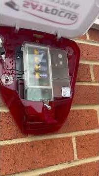 Pyronix Enforcer Wireless External Siren installed in Hayes.