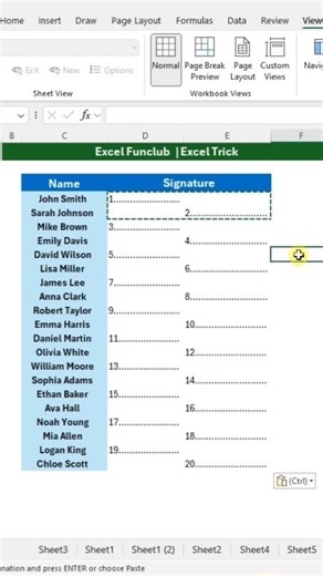Excel tip of the week #fyp #learnontiktok #excel #timesavingtips #exceltips #timesaving #Microsoft | excel_funclub
