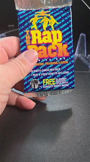 Ripping a 1991 Rap Pack Every Day Until I Hit the Eazy E! Day 9 #packopening #hiphop #shorts #fyp