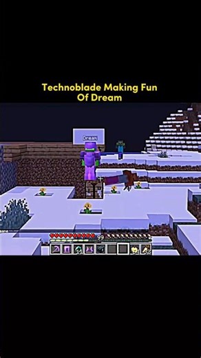 Techno Making Fun Of Dream 🤠|| #shorts #technoblade #dream