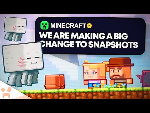 MINECRAFT IS CHANGING HOW THE GHAST SNAPSHOTS + NEW UPDATES ARE DONE…