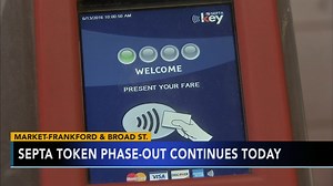 SEPTA stops selling tokens at Market-Frankford and Broad Street line stations