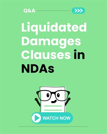 Should liquidated damages be in NDAs? Experts weigh in on webinar | Contract Nerds 📝 🤓 posted on the topic | LinkedIn