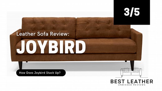 Joybird Leather Sofa Review (Is It Good Quality?)