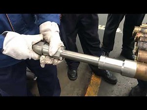 sucker rod pump assembling 04