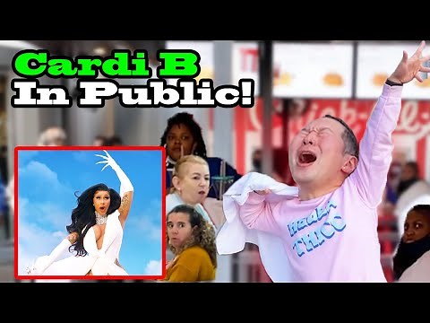 CARDI B - Up, WAP, I like it, Bodak Yellow - DANCE IN PUBLIC!!