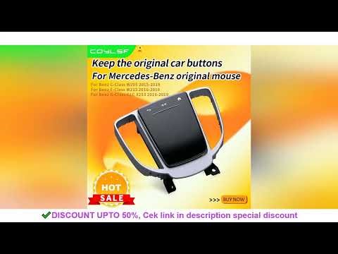 Old To New original car central control knob joystick touch mouse multimedia buttons For Mercedes Be
