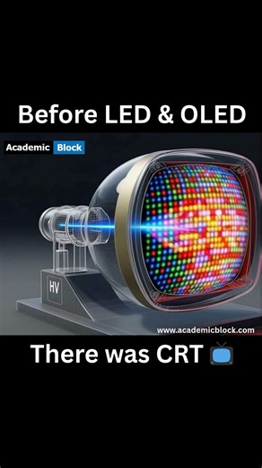 📺 Before LCDs and OLEDs, there was the Cathode Ray Tube! | Academic Block