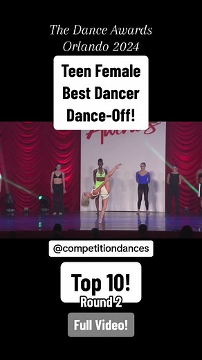 Part 2! The Top 10 Teen Female Best Dancers improving at The Dance Awards Orlando 2024 Best Dancer Dance-Off! Each dancer gets to improv twice! #FemaleBestDancer #teenbestdancer #improvround #improvdance #dadanceoff #gracynfrench #Thedanceawardsdanceoff #freestyledance #TheDanceAwards #tda #tdaorlando #todaorlando2024 #thedanceawardsorlando #thedanceawards2024 #bestdancer #dance #dancecompetition #competitivedance #americandance #competitiondances #sytycd #dancemoms #worldofdance #dwts #gracynfr