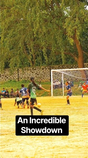 An Incredible Showdown Between Two Young Girls 🔥⚽