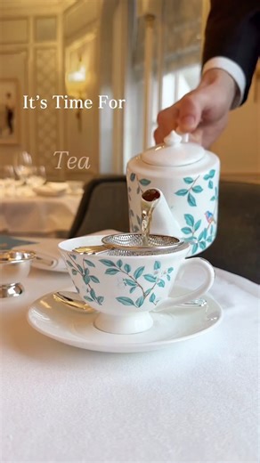 It’s raining, we’re pouring! Dry off with us in The Diamond Jubilee Tea Salon. 🍰☕ Book your table here... #Fortnums | bit.ly/3JmUm5G | Fortnum & Mason
