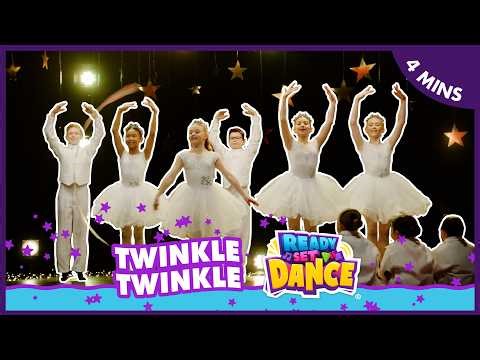 Twinkle Twinkle Little Star | Ballet Dance & Tutorial for Kids | Nursery Rhymes | Ready Set Dance