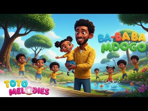 BA- BABA MDOGO👶🎶 | Fun Swahili Alphabet Song for Kids