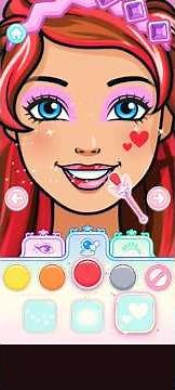 barbie makeover game | barbie doll makeup android video game