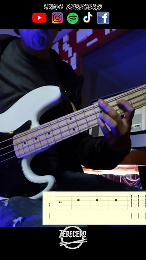 Motörhead - Ace Of Spades | Bass Cover | Hugo Zerecero 🤠 | Hugo Zerecero