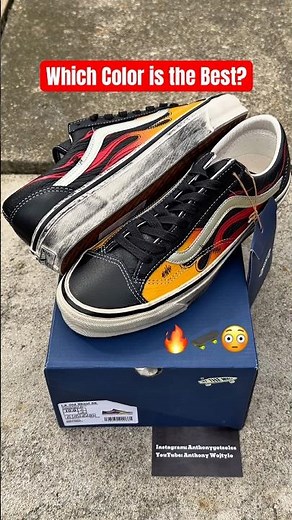 ALL 3 Vans LX Old Skool Archive Flame🔥