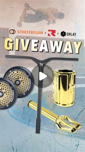 ScooterFlow™ Official on Instagram: "🔶 GIVEAWAY 🔶 WIN THIS CUSTOM PRIZE PACKAGE FROM @rootindustries‼️ . . To enter: 1) Tag 3 friends 2) Follow @ScooterFlowOfficial @RootIndustries @OHLAYBrand . . 🔹Unlimited Entries 🔸Share to your story for a bonus entry . . One winner will be chosen to win a pair of Honeycore Wheels, HMA Bars, AIR SCS & AIR Fork of their color preference. Good luck! #ScooterFlow #RootIndustries #OHLAYBrand"