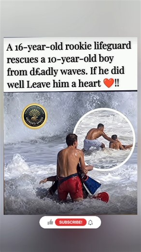 A teenager’s courage: Rookie saves the day! #lifeguards #sacrifice #save #rescue