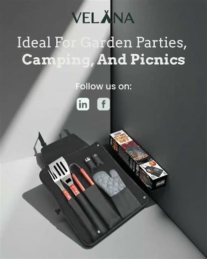 Upgrade Your Grill Game with This 7-Piece BBQ Tool Set