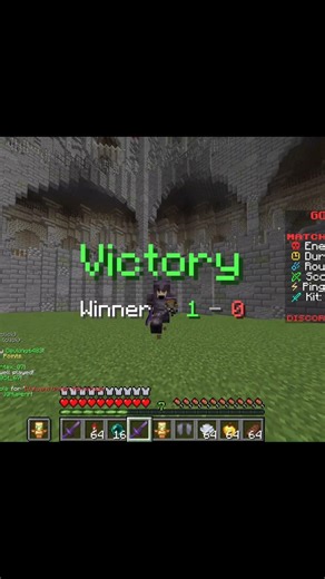 Minecraft Java PvP 🔥 INSANE sword clutch!