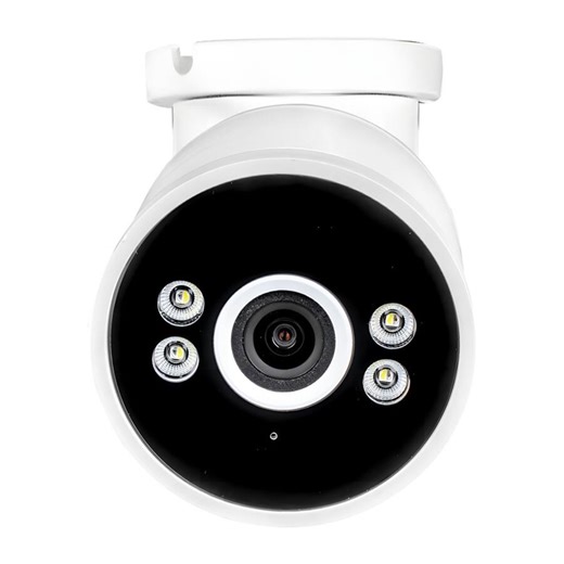 Swann AdvancedX 4K Security Camera PoE Outdoor Bullet, Color Night Vision, Smart Video Analytics/Alerts, Motion Detect White SWNHD-ADVANCXB-GL