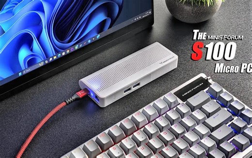 [ETA PRIME] 全新的S100 4K Windows 11 Mini PC棒适合您的手掌