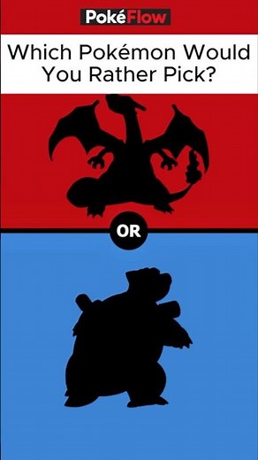 Pokémon Would You Rather Have (Gen 1)