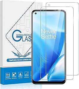 YMO 3 Pack Screen Protector for OnePlus Nord N200 5G 6.49",9H Tempered Glass HD Transparency Protective Film,Easy to Install,Bubble-Free,Fingerprint Reader and Case Friendly